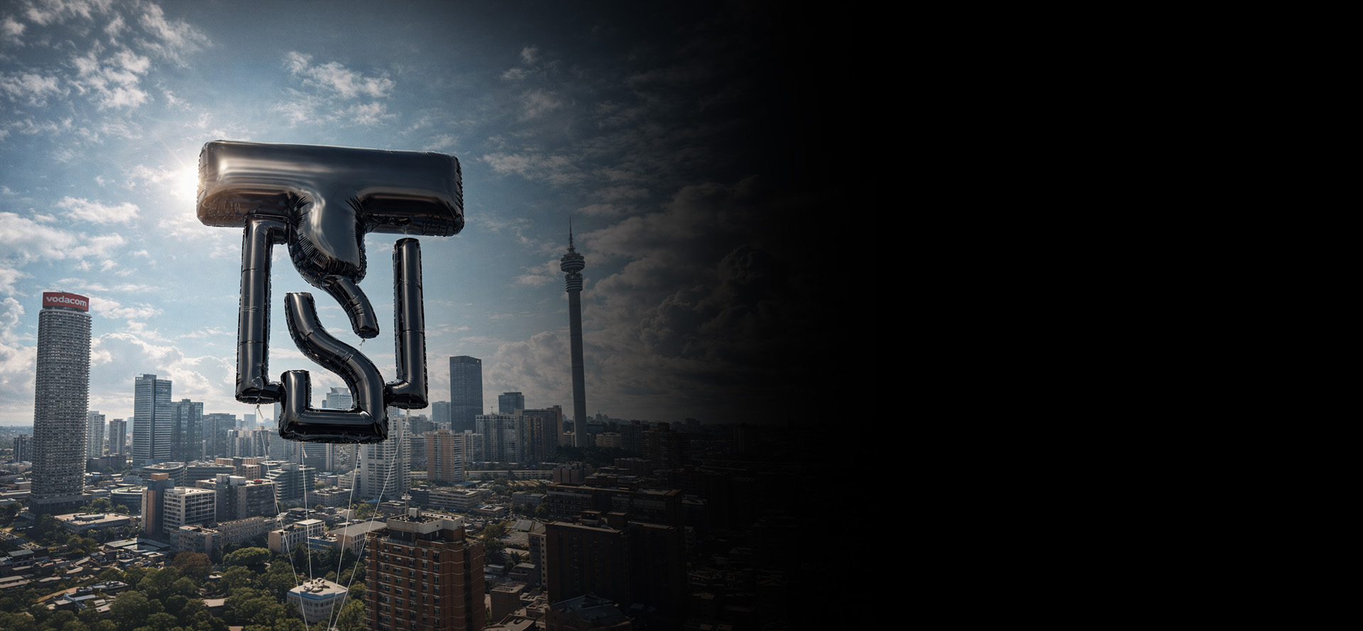 NTelechy , Johannesburg skyline