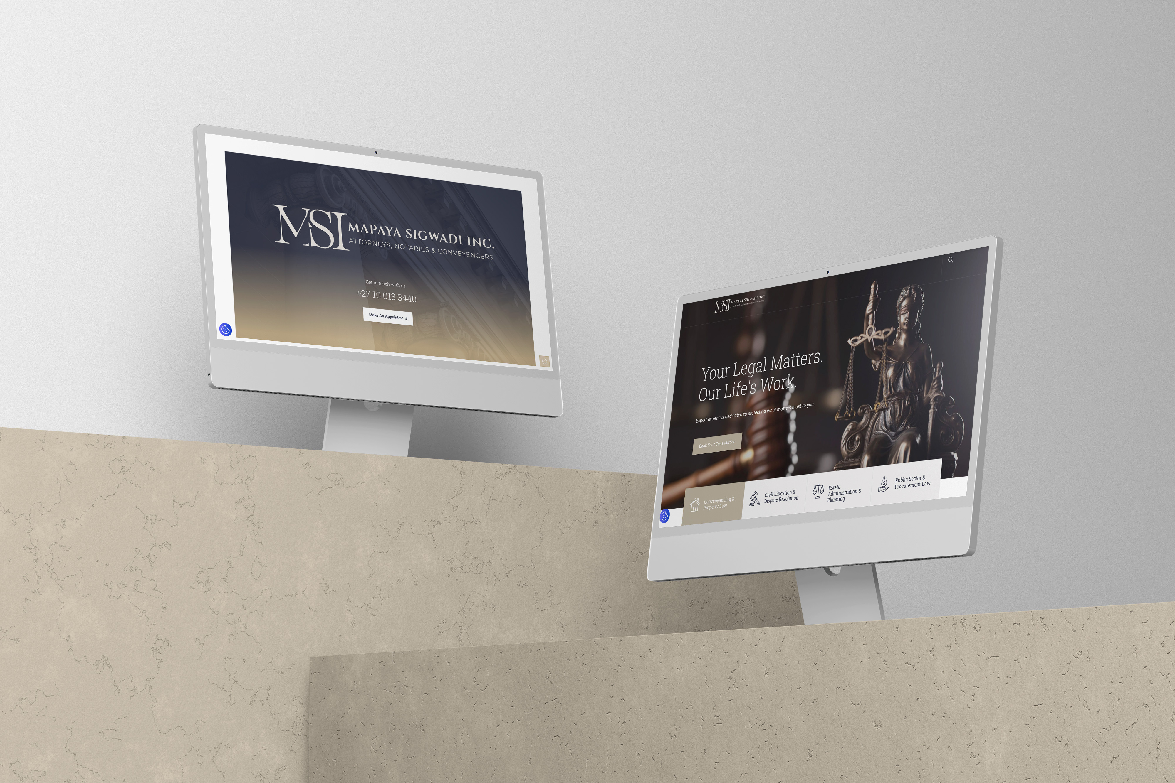 MSI Attorneys , Custom Website Design